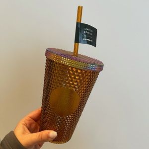 Starbucks Grande 50th Anniversary Gold Stud…